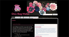 Desktop Screenshot of dicebagmaker.com